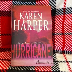 Like New Hardback Book “Danger Looms on The Horizon Hurricane” by Karen Harper